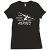 s2 air attack fire bomber vinyl decal cal fire airplane Ladies Fitted T-Shirt