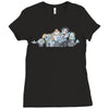 zombies Ladies Fitted T-Shirt