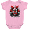 samurai mask of doom Baby Bodysuit
