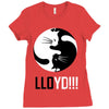 lloyd (2) Ladies Fitted T-Shirt
