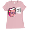 no judging! Ladies Fitted T-Shirt