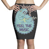 feel the music Pencil Skirts