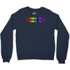 unicorns,i want to believe,fantasy,mythical,unicorns Crewneck Sweatshirt