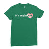 its My Heart Ladies Fitted T-Shirt