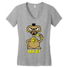 mr. et Women's V-Neck T-Shirt