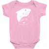 yin yang shark Baby Onesie