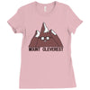 mount cleverest Ladies Fitted T-Shirt