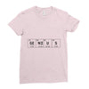 periodic table genius Ladies Fitted T-Shirt
