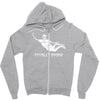 totally board skateboard Zipper Hoodie