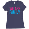 we are family Ladies Fitted T-Shirt