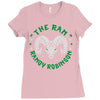randy  the ram  robinson (2) Ladies Fitted T-Shirt