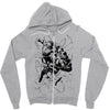 venom vs spiderman Zipper Hoodie