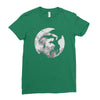 moon dovahkiin Ladies Fitted T-Shirt