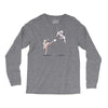 swan kick Long Sleeve Shirts