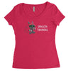 dragon training Women's Triblend Scoop T-shirt