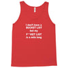 fucket list Tank Top