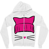 pussycat Zipper Hoodie
