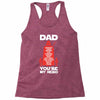 dad you're my hero Racerback Tank
