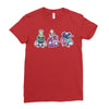 down at the milk bar Ladies Fitted T-Shirt