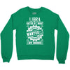 Libra Hated By Many Wanted By Plenty Crewneck Sweatshirt