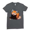 red fox 5 Ladies Fitted T-Shirt