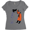 goku vs freeza 2 Women's Triblend Scoop T-shirt