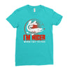 i'm nicer! Ladies Fitted T-Shirt