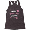 Happy Fathers Day Daddy Racerback Tank