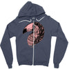 guacamaya bird amazonas wings Zipper Hoodie