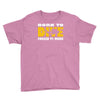 born to dive forced to work Youth Tee