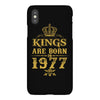 kings are born in 1977 iPhoneX