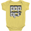 pop off square Baby Bodysuit