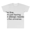 the oc allergic reaction All Over Men's T-shirt