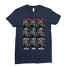 expressions of captain holt Ladies Fitted T-Shirt