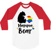 mama bear gay pride 3/4 Sleeve Shirt