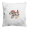 smaug's cash 4 gold Throw Pillow