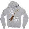 yes i can drive stick Zipper Hoodie