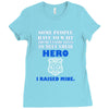 police officers dad Ladies Fitted T-Shirt