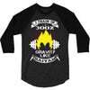 I Train In 300x Gravity Like Saiyan 3/4 Sleeve Shirt