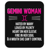 Gemini Woman Mousepad