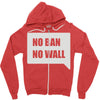 no ban no wall Zipper Hoodie