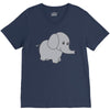 elephant cute V-Neck Tee