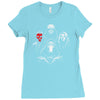 bohemian dark side Ladies Fitted T-Shirt