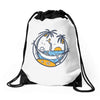 skull summer Drawstring Bags