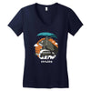 the neighbors journey Women's V-Neck T-Shirt