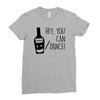 can i dance Ladies Fitted T-Shirt