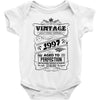 Vintage Aged To Perfection 1997 Baby Onesie
