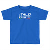 retro italo disco Toddler T-shirt
