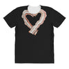 bacon heart All Over Women's T-shirt