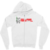 may the panda force be with you Zipper Hoodie
